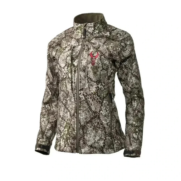 Badlands Calor Camo Green Hunting Jacket New Size XS Softshell $229 Full Zip - Picture 1 of 11